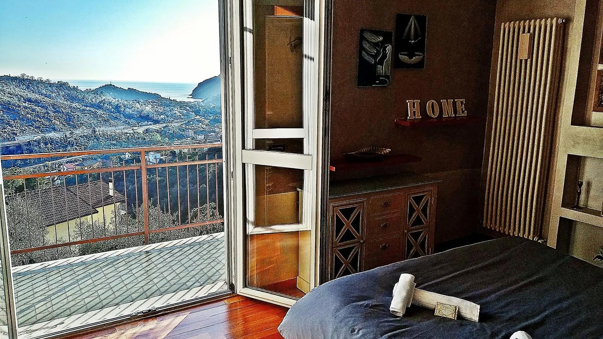 Apartment Ferienwohnung The Sea From The Hills Casarza Ligure